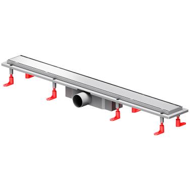 Am.Pm PrimeFlow 80 W02SC-U11-080-04SB с решеткой Хром матовый / под плитку Tile