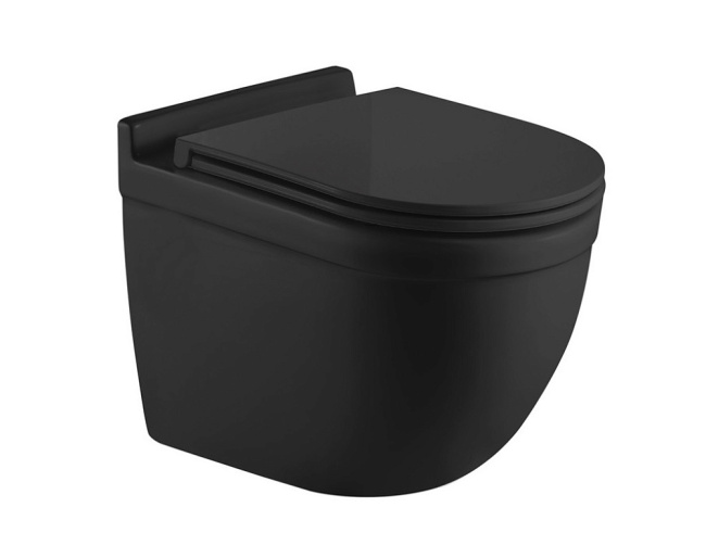 Унитаз с инсталляцией WeltWasser MARBERG 410 + HEIMBACH 043 MT-BL + MAR 410 SE GL-WT