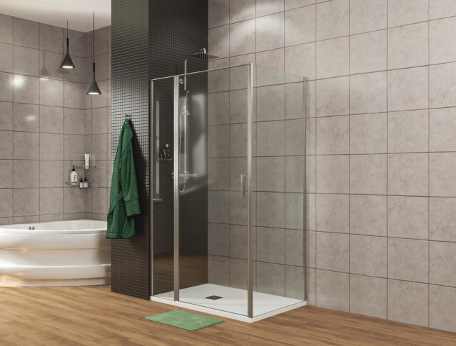 Allen Brau Priority 120x90 3.31007.00 + 3.31016.00 хром без поддона