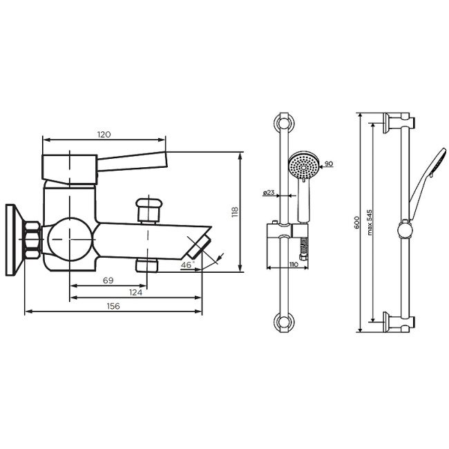Dorff Logic New D0103030SS Нержавеющая сталь