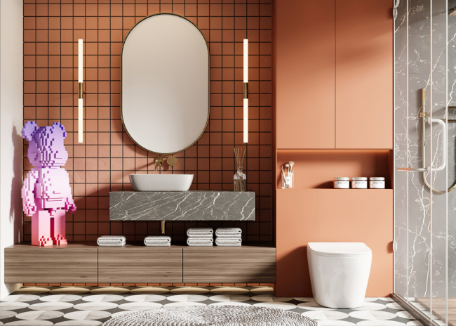 Abber Bequem AC1113 белый, безободковый