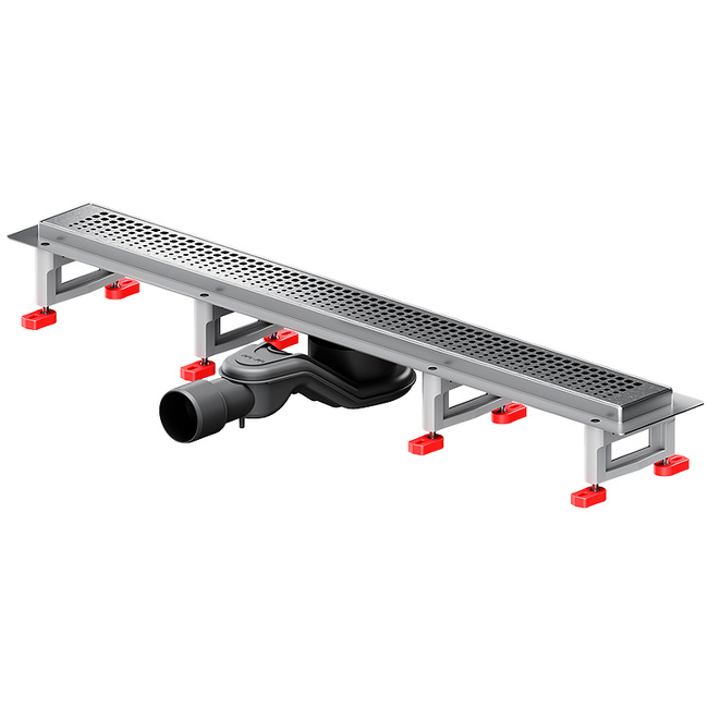 Am.Pm MasterFlow 70 W01SC-P11-070-01SB с решеткой Хром матовый Cut Gradient