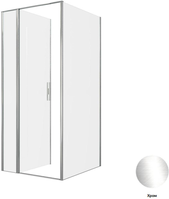 Allen Brau Priority 90x100 3.31025.00 + 3.31046.00 хром без поддона