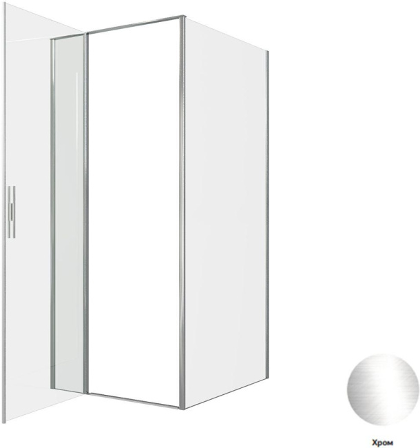 Allen Brau Priority 90x100 3.31025.00 + 3.31046.00 хром без поддона