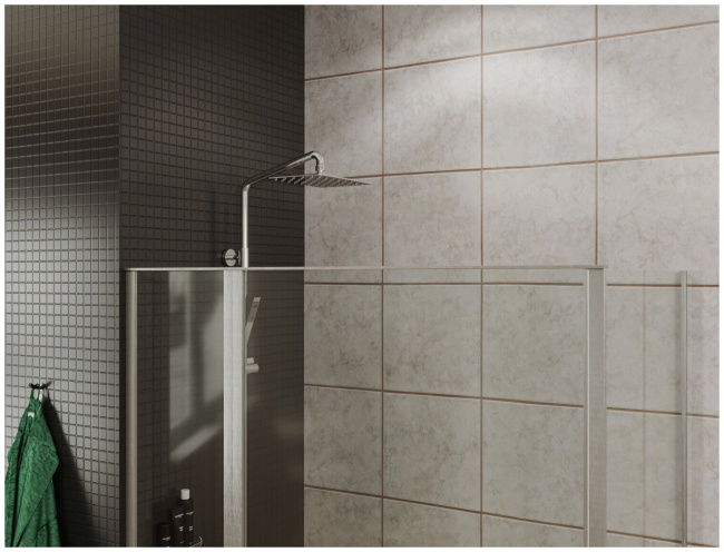 Allen Brau Priority 120x90 3.31007.00 + 3.31016.00 хром без поддона