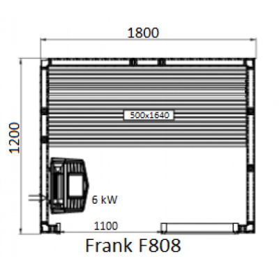 Frank F 804 (140x120x210) Липа Экстра