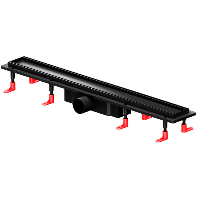 Am.Pm PrimeFlow 70 W02SC-U11-070-04BM с Черной матовой решеткой / под плитку Tile