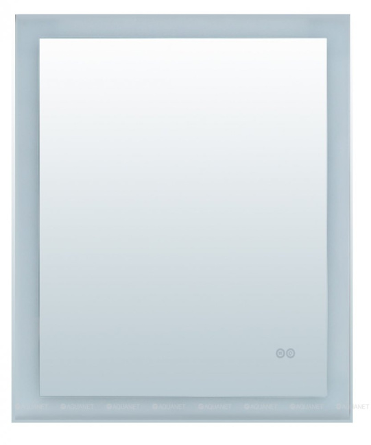 Aquanet Алассио new 4595 с LED подсветкой, 450х950x32 мм, сенсорный выключатель (249339)