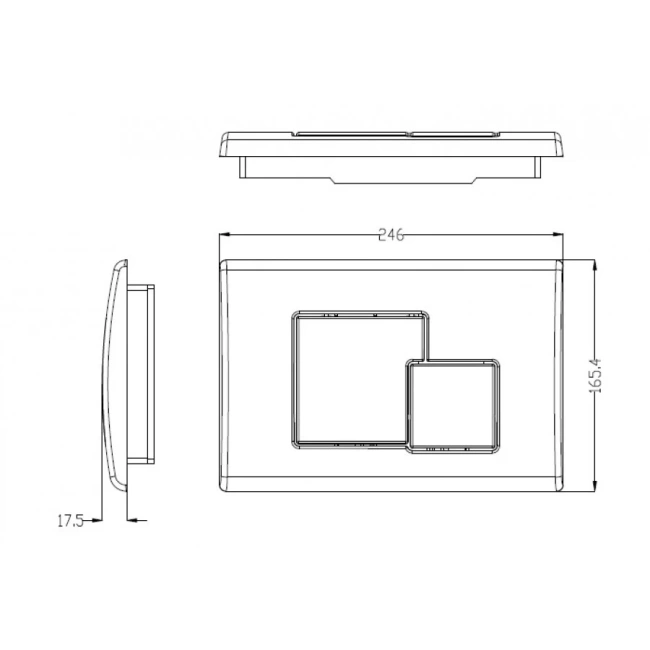 Комплект Weltwasser 10000010726 подвесной унитаз Jeckenbach 004 GL-WT + инсталляция Marberg 507 + кнопка MAR 507 SE GL-WT
