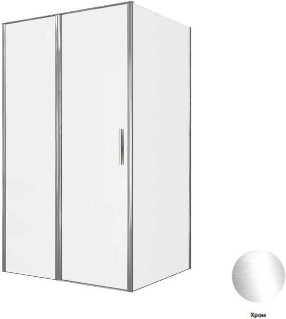 Allen Brau Priority 120x90 3.31007.00 + 3.31016.00 хром без поддона