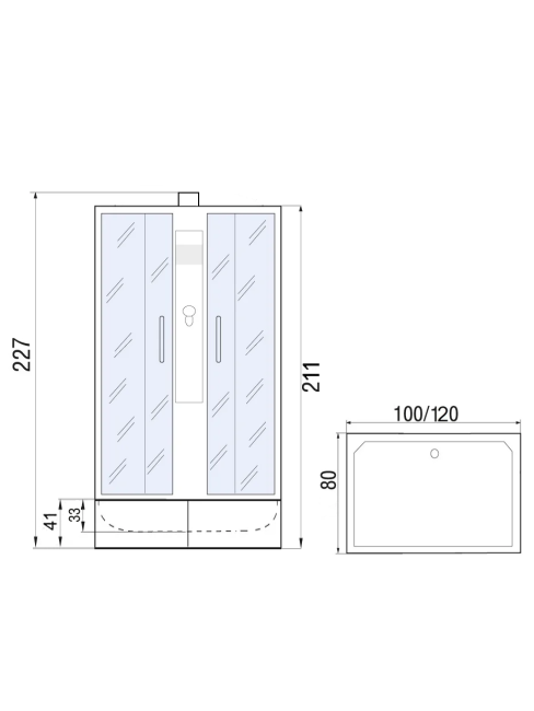 River QUADRO Б/К XL 120/80/41 MT