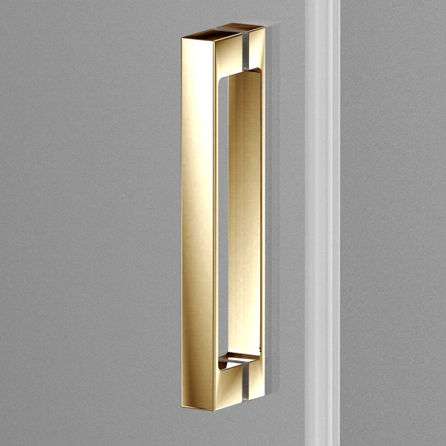 Vincea Alpha VDS-3AL110CLG, 1100, брашированное золото, стекло прозрачное