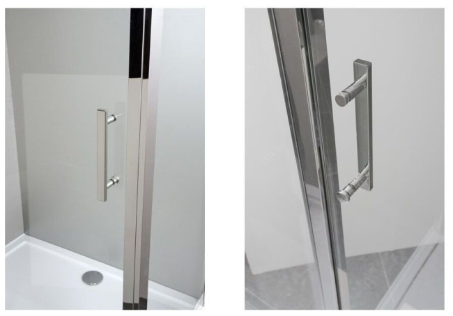 Aquanet Delta NPE1131 120x80, прозрачное стекло без поддона