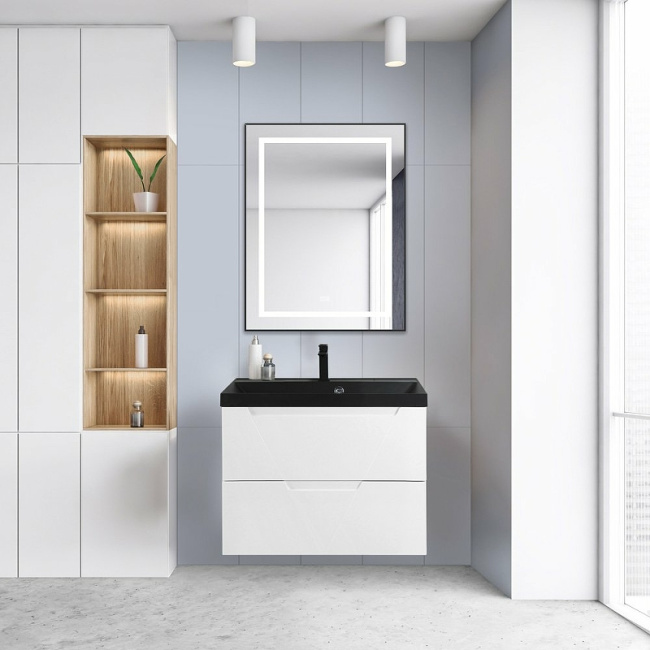 BelBagno Vittoria 80 VITTORIA-800-2C-SO-BL-P подвесная Bianco Lucido