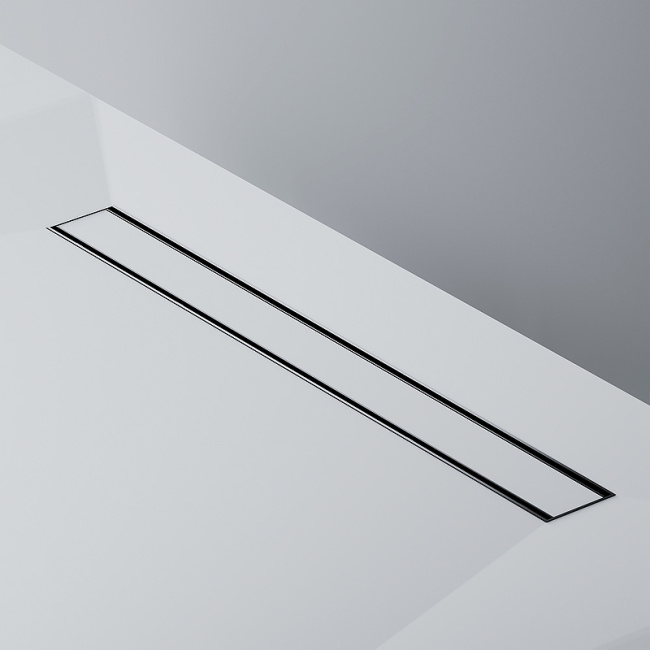 Am.Pm PrimeFlow 70 W02SC-U11-070-04BM с Черной матовой решеткой / под плитку Tile