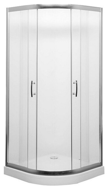 Aquanet Alfa NAA2142 90x90, R550, прозрачное стекло без поддона