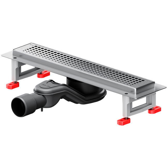 Am.Pm MasterFlow 40 W01SC-P11-040-01SB с решеткой Хром матовый Cut Gradient