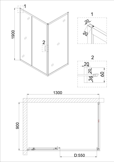 Niagara Nova NG-82-13AB 130x190