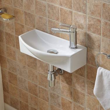 WeltWasser Aisbach 7946 GL-WT R 45,5x22 правый, белый глянец