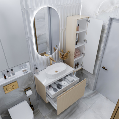 Grossman КРИСТАЛЛ-35 см универсальный беж. матовый