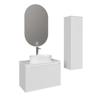 Grossman КРИСТАЛЛ-35 см универсальный белый глянец