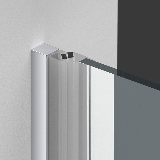 Vincea Alpha VDP-3AL900CLB, черный, стекло прозрачное