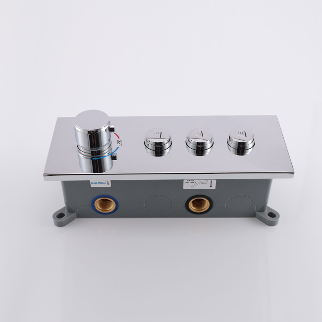Vincea VSCV-433TCH трехфункциональный, термостатический, хром