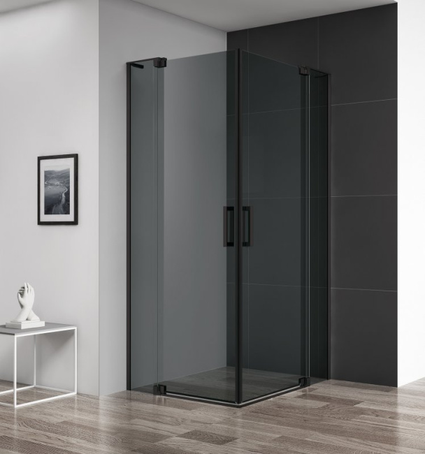 CEZARES SLIDER-A-2-100/110-GRIGIO-NERO без поддона