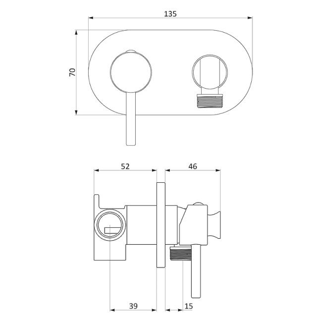 Damixa RedBlu Option 214000000 Бронза