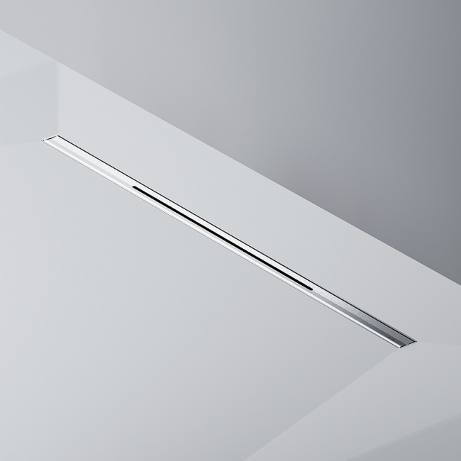 Am.Pm MasterFlow 80 W01SC-S11-080-05SB с решеткой Хром матовый Slim line