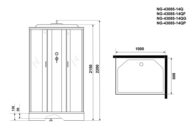 Niagara Classic NG-43085-14QG 100x80
