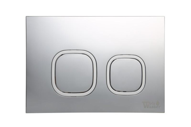 WeltWasser AMBERG 497 + CR с кнопкой цвета хром