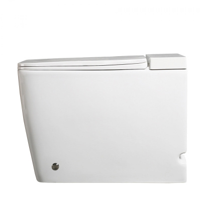 ABBER Rechteck AC1212P приставной белый с импульсным смывом