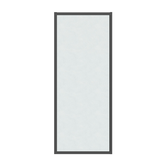 Grossman Style 200.K33.05.100.21.02 (100х195) черный матовый,стекло шиншилла, 1 место