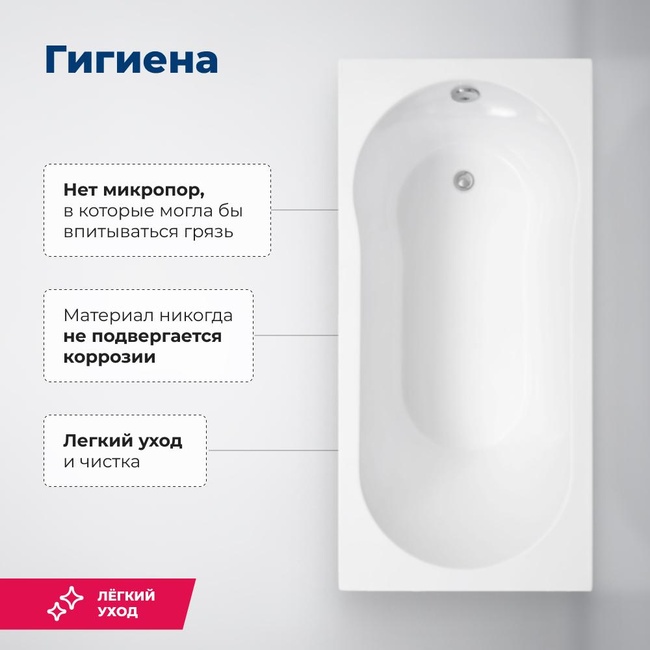 Aquanet Light 150x70 (с каркасом)