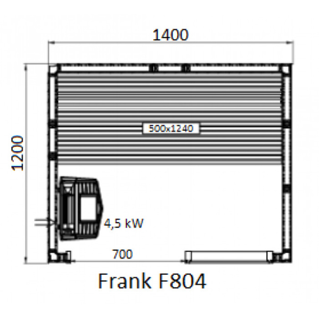 Frank F 806 (160x120x210) Липа Экстра