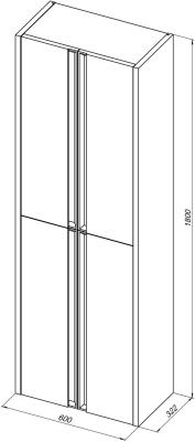Allen Brau Fantasy 60 1.11008.WM 2.0 белый матовый (00334050)