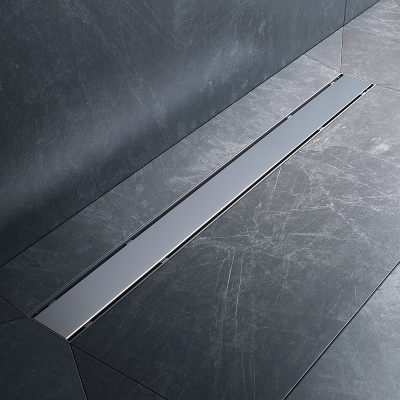 Am.Pm PrimeFlow 80 W02SC-U11-080-04SB с решеткой Хром матовый / под плитку Tile