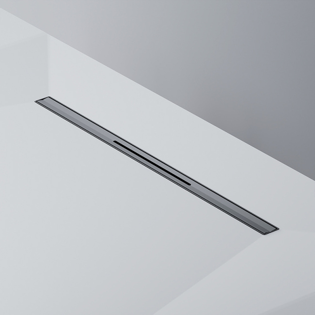 Am.Pm MasterFlow 60 W01SC-S11-060-05BM с Черной матовой решеткой Slim line